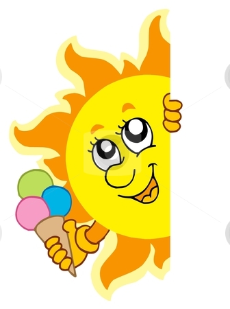 336x450 Cream Clipart Sun Ice