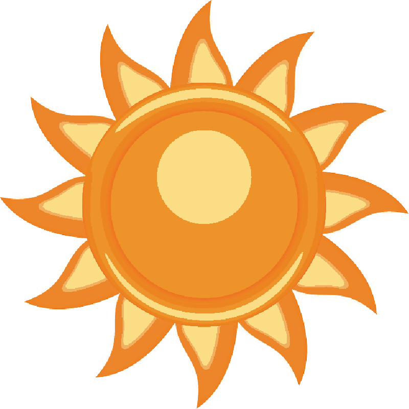 800x800 Black, Outline, Moon, Yellow, Drawing, Face, Sun, White