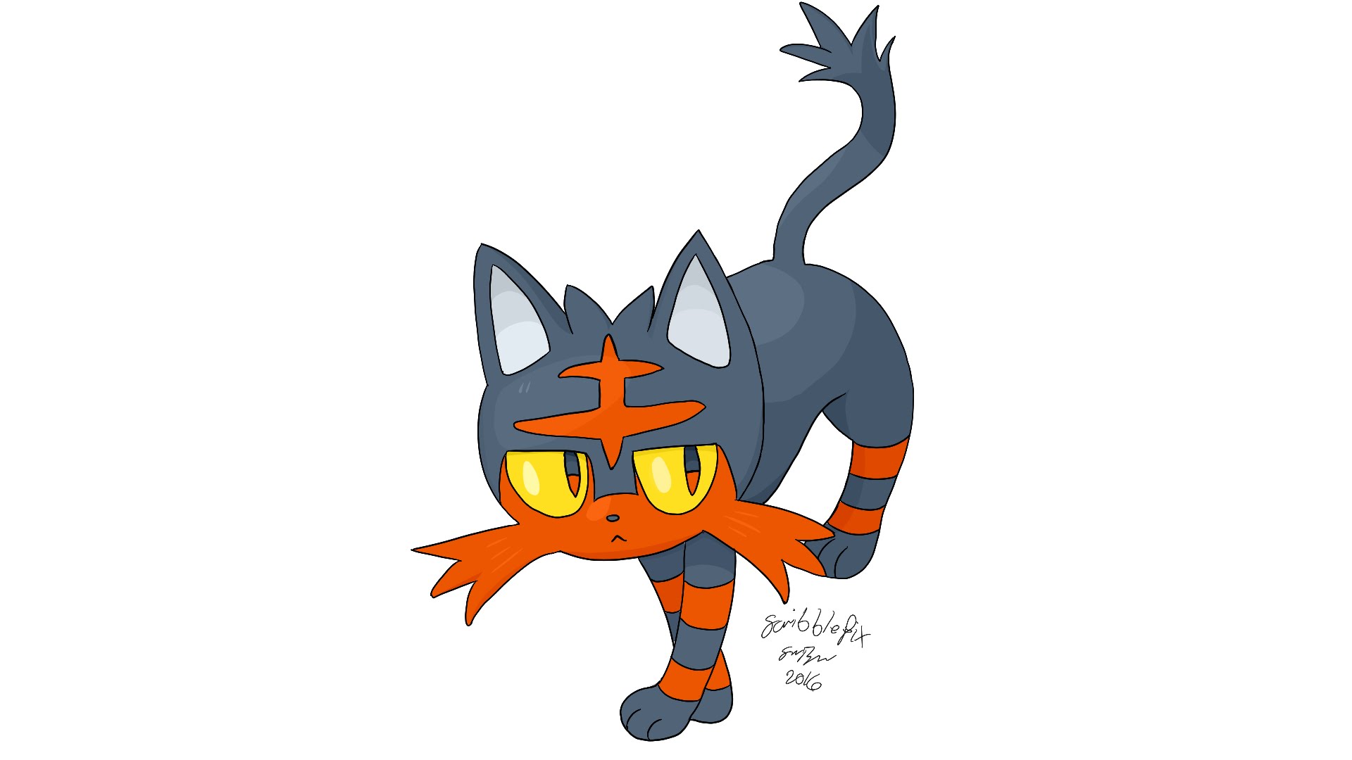 1920x1080 Pokemon Sun Amp Moon Starter Litten