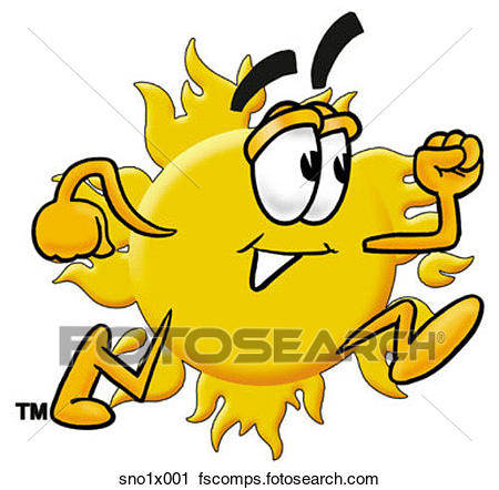 450x442 Clipart Of Sun Running Sno1x001