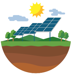 253x256 Panels Clipart Renewable Energy