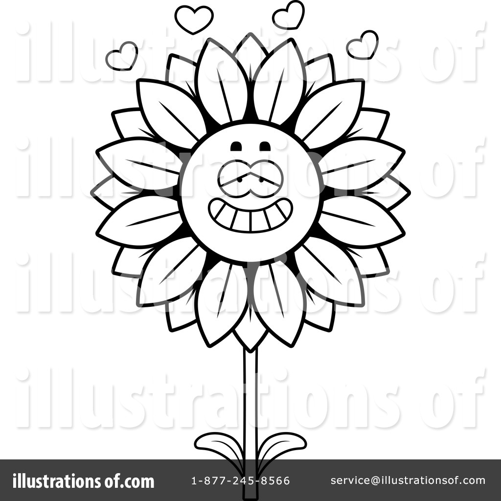 1024x1024 Sunflower Clipart