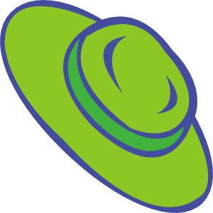 300x300 Girl Hat Clip Art