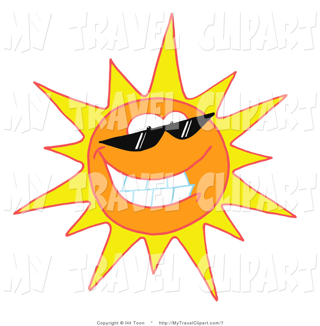 1024x1044 Sun With Shades Clipart