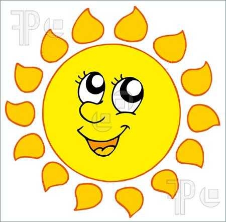 450x442 Smiling Sun Face Clipart Panda