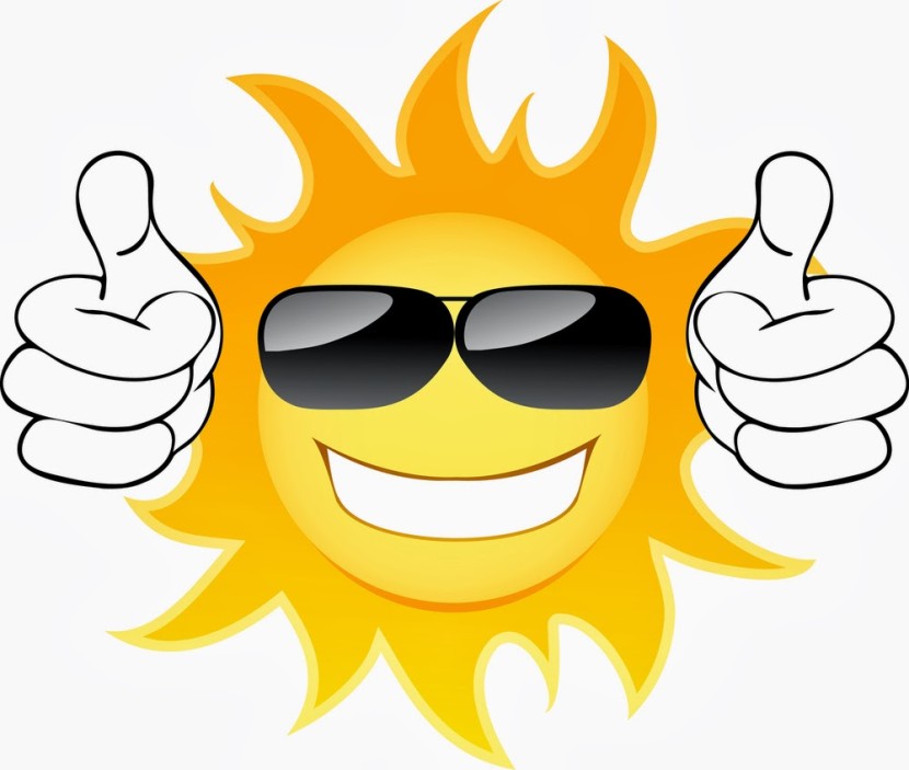 830x703 Sun With Sunglasses Clip Art
