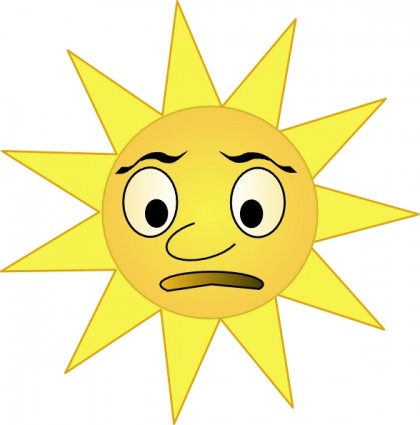 420x425 Sun Rays Clipart