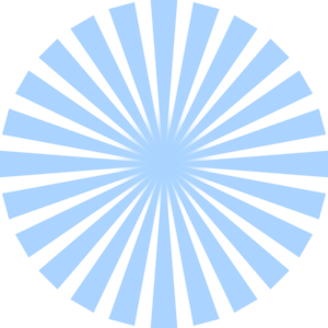 300x300 Light Blue Sun Rays Clip Art