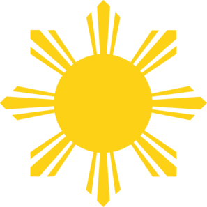 297x297 Sun W Rays Clip Art