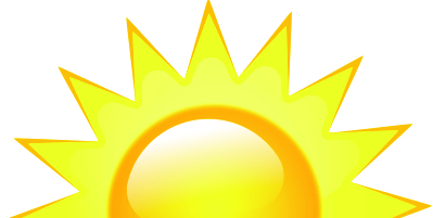 399x201 Sunrise Clip Art Vector Sunrise Graphics Clipart Me