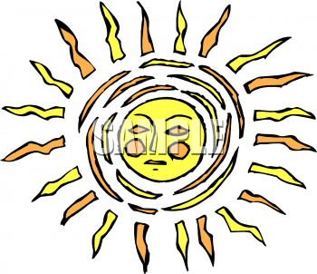 350x302 Royalty Free Sun Clip Art, Science Clipart