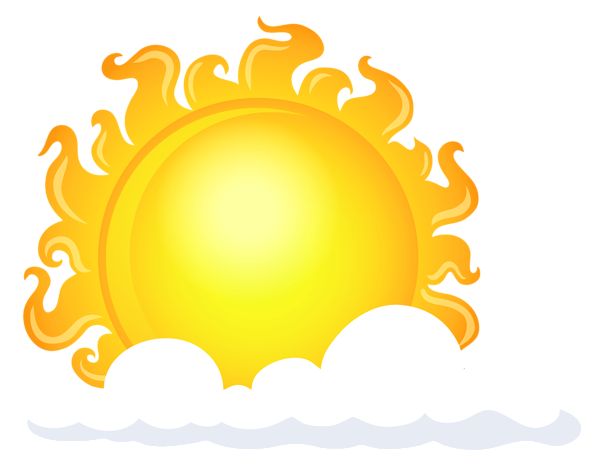 600x468 Tangled Sun Clipart