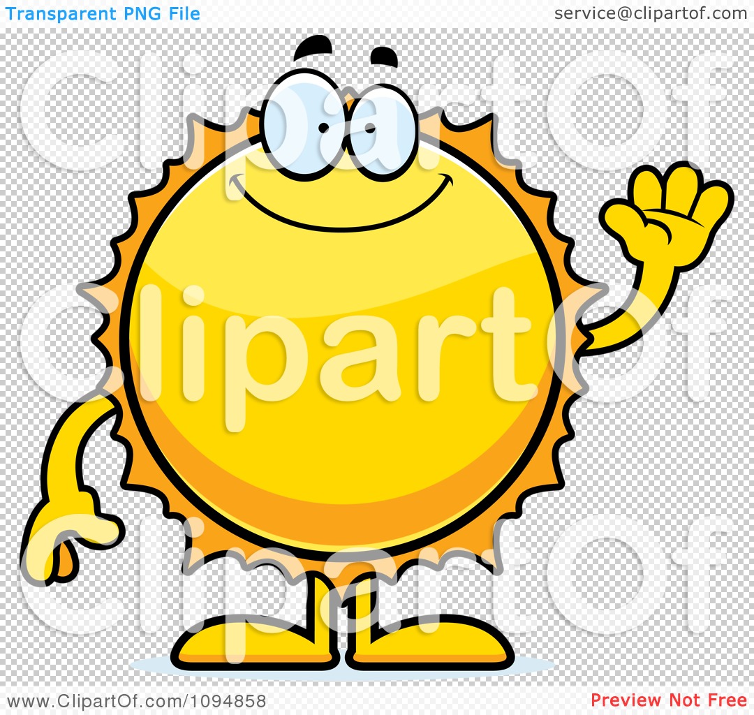 1080x1024 Clipart Waving Sun