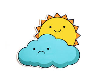 340x270 Cloud Stickers Etsy