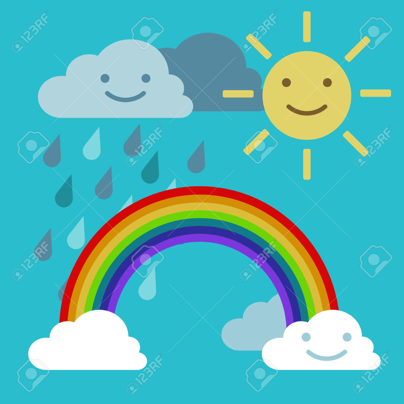 1300x1300 Clouds Clipart Funny