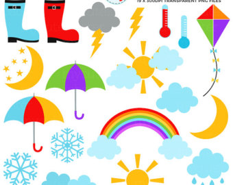 340x270 Rainbows Clipart 23 Files. Weather 6 Cliparts. Colorful Printable