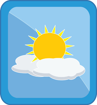 325x350 Sun And Clouds Clipart 2035872