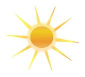 170x155 Clip Art Of Sun With Flame Like Rays K9420192
