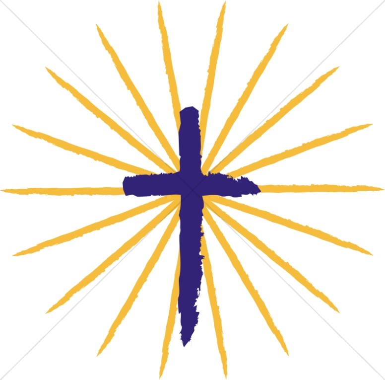 776x765 Pentecost Cross With Rays Cross Clipart