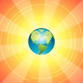 170x170 Sun Rays Vector Clip Art