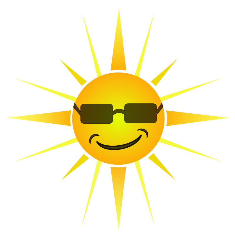 800x797 Sun With Shades