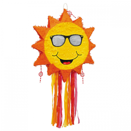 560x560 Sun With Sunglasses Pinata Wally's Party Factory