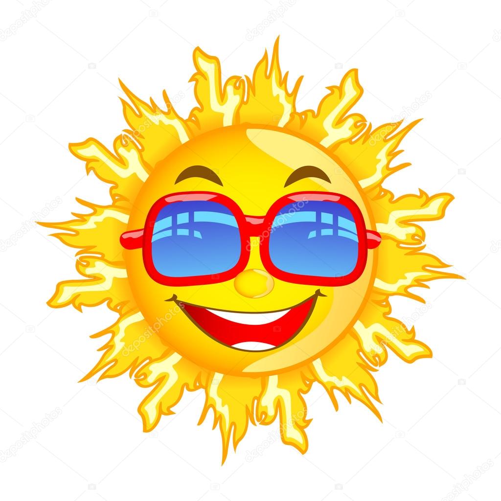 1024x1024 Sun With Sunglasses Stock Vector Stockshoppe