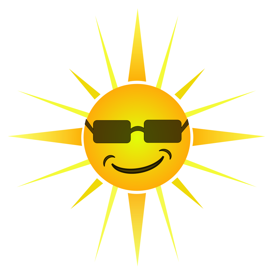 900x897 Best Happy Sun Clipart