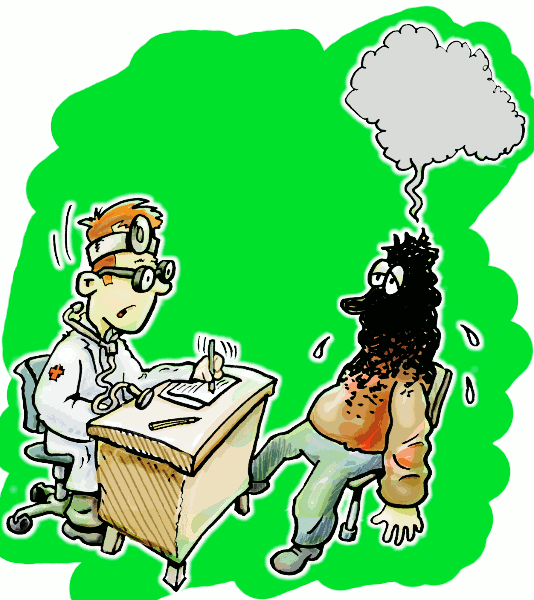 534x600 Sun Burn Clipart 1867693