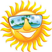 170x170 Sunburn Clip Art