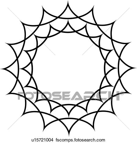 450x470 Clipart Of , Border, Curve, Fancy, Frame, Iron, Star, Starburst