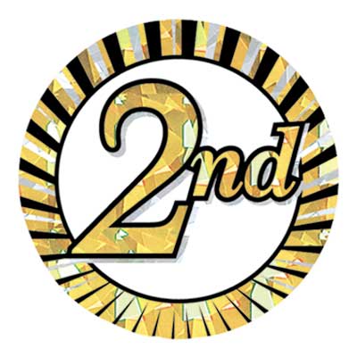 400x400 2nd Place Trophy Clipart