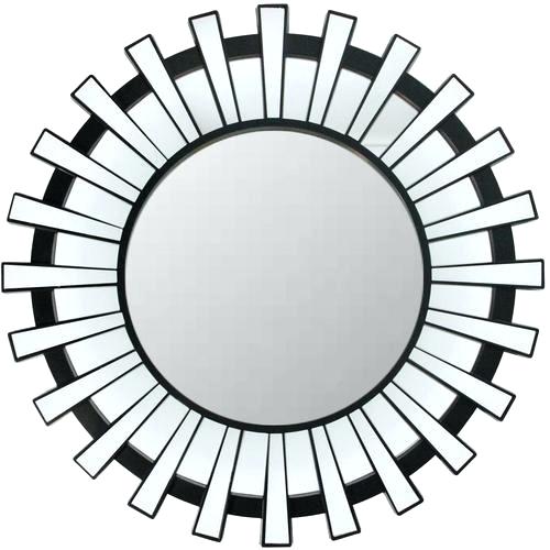 500x500 Sunburst Clipart Sparkling Regal Sunburst Matte Black Decorative