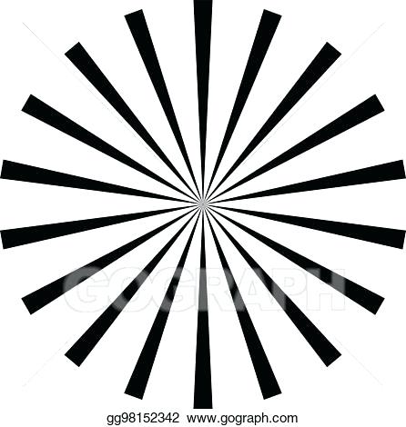 446x470 Sunburst Clipart Vector Illustration With Hello Summer Lettering