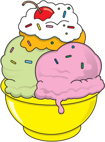 335x454 Ice Cream Sundae Ice Cream Free Clipart Ice Sundae Clip Art