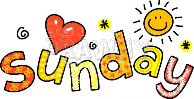 640x326 Sunday Clipart