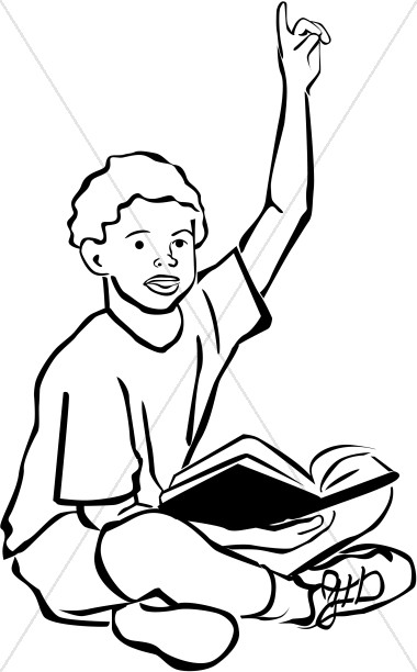 380x612 African American School Clipart