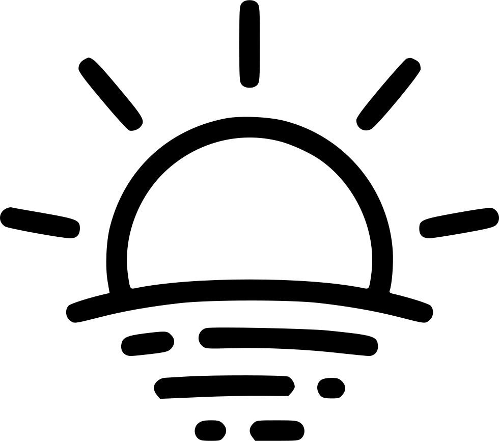 980x866 Sunset Sunrise Sundown Svg Png Icon Free Download ( 498375