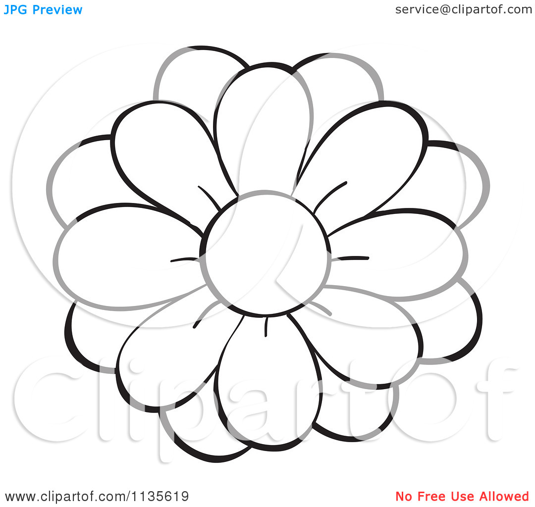 1080x1024 Sunflower Clipart Black And White Border Clipart Panda