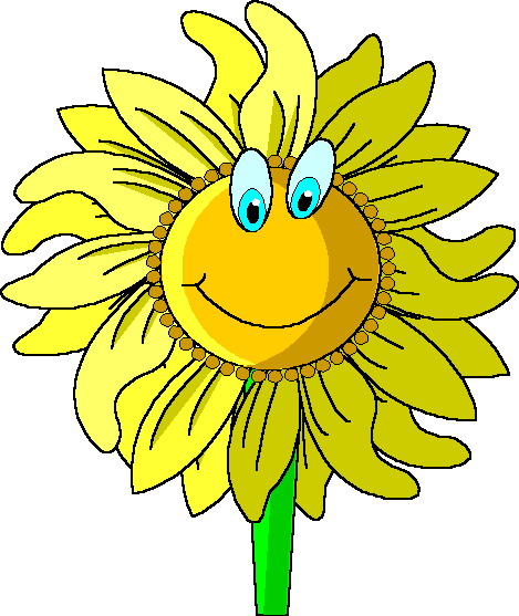 469x557 Sunflower Border Clipart
