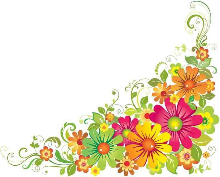 736x593 Sunflower Clipart Horizontal Flower Border