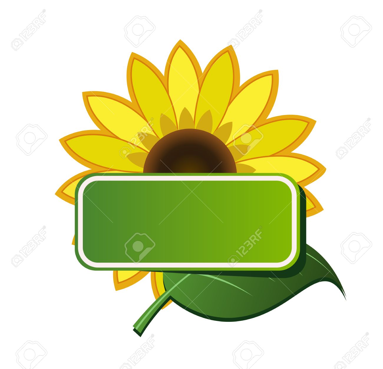 1300x1251 Sunflower Clipart Corner Border