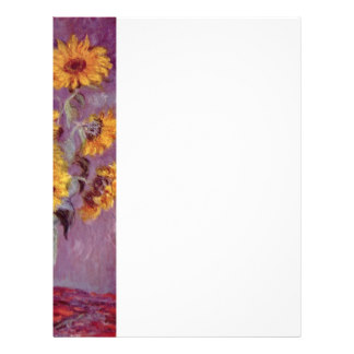 324x324 Sunflower Letterhead Zazzle