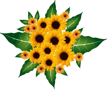442x368 Clipart Border Sun Flower Free Vector Download (18,023 Free Vector