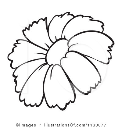 400x420 Royalty Free Flower Clipart