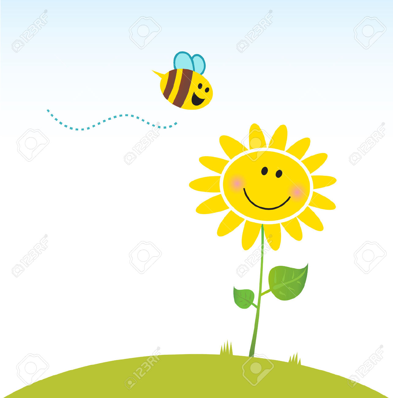 1284x1300 Sunflower Bee Clipart, Explore Pictures