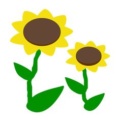236x236 Small Flowers Images Cartoon Sunflower Clip Art