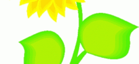 272x125 Sunflower Border Clipart Free Images 2