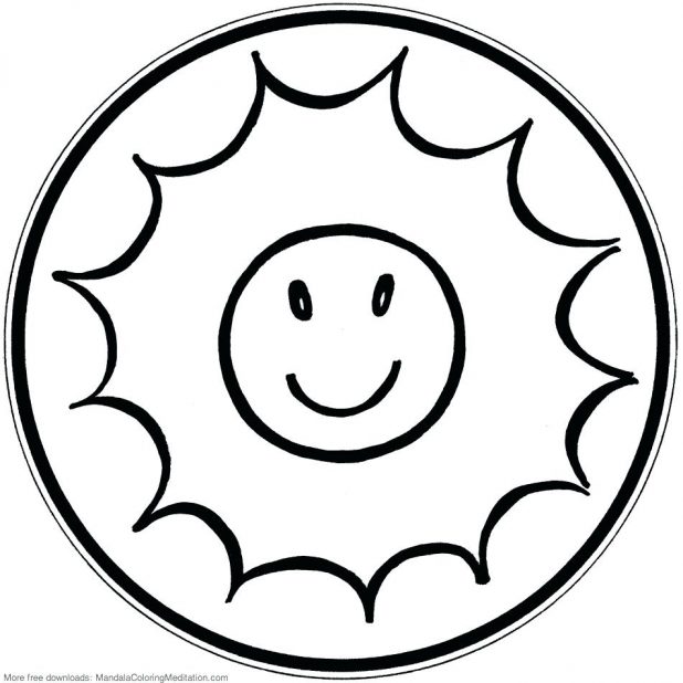 618x618 Sun Coloring Page 19 Amazing Printable Free Sunglasses Template