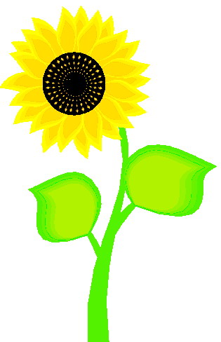 315x488 Sunflower Clip Art Free Printable Clipart 7